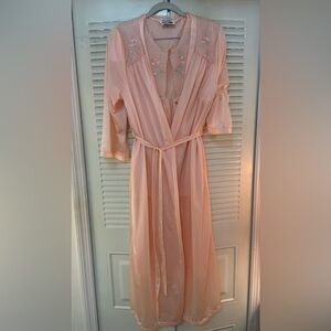 Vintage Peach Sleepwear Set